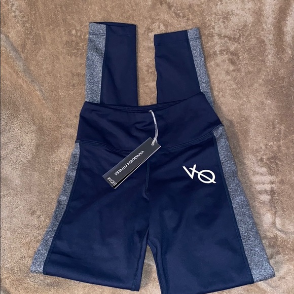Vanquish Women’s Affinity Navy Leggings - Picture 2 of 3